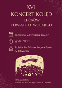 Koncert kolęd - 22 stycznia 2023 r.