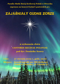 Koncert kolęd i pastorałek 27.01.2019 r.